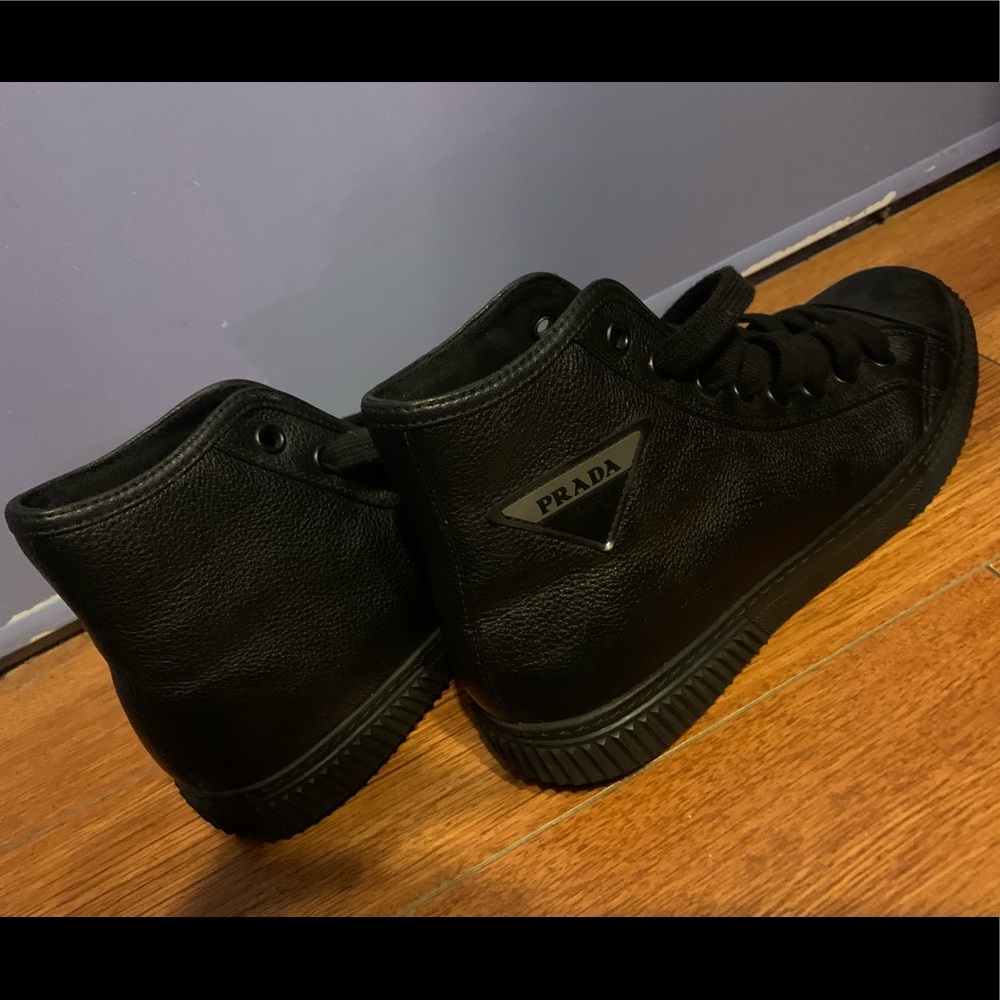 Prada high top sneakers for mens
